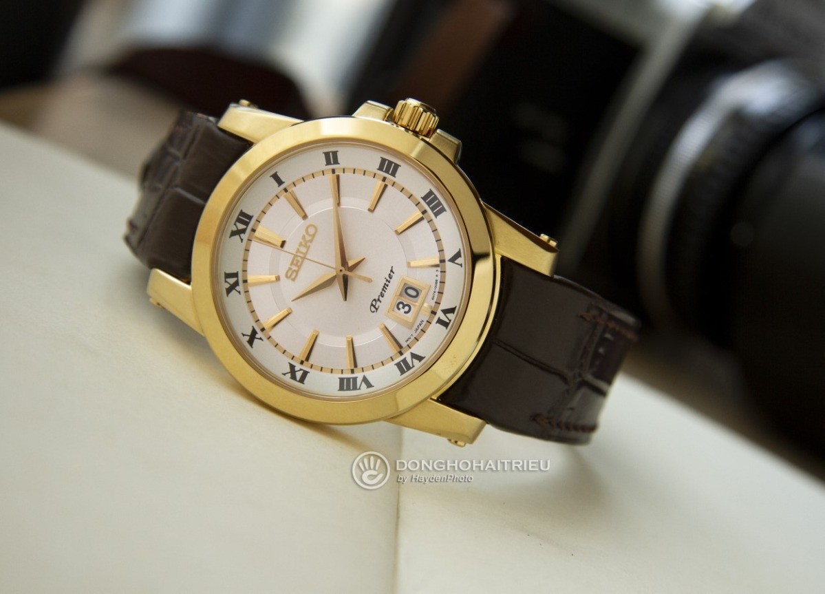 Đồng hồ Seiko SUR018P1 mạ vàng