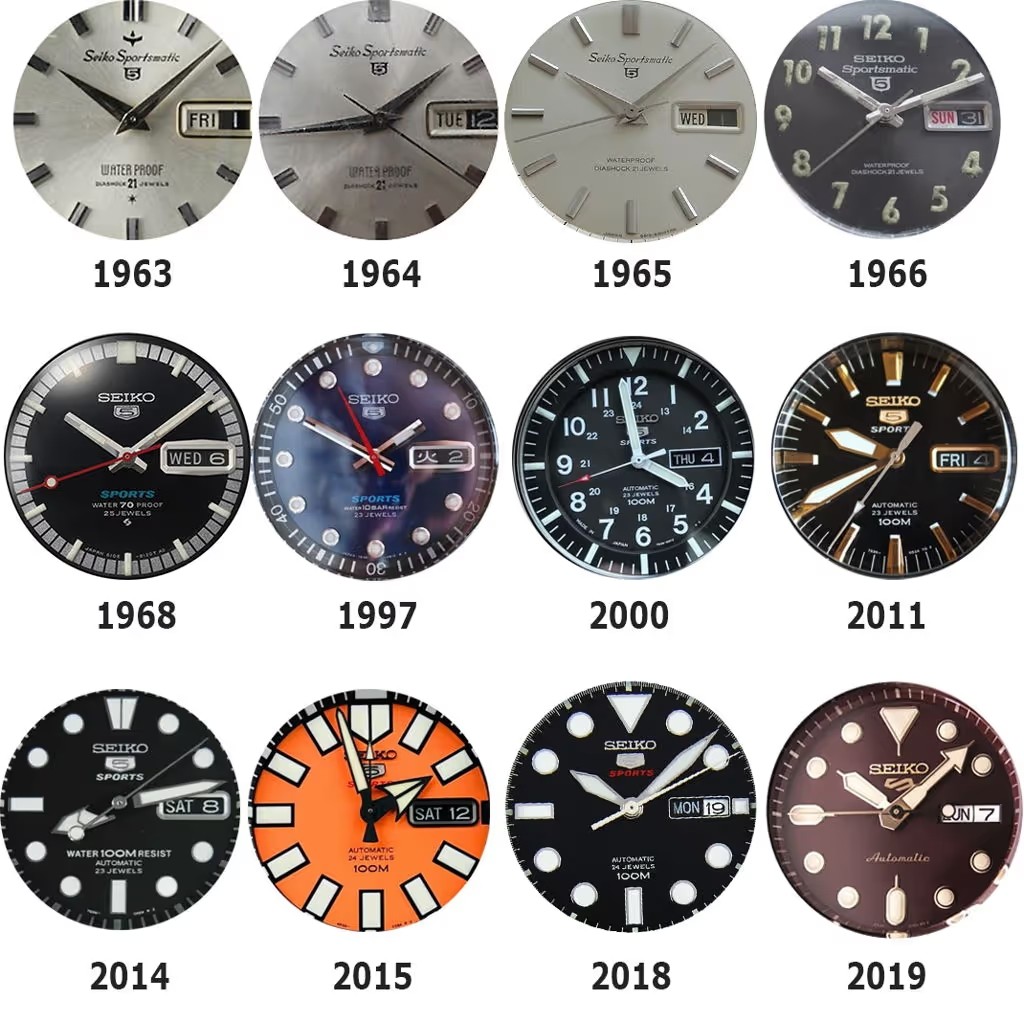 Lịch sử sự thay đổi biểu tượng của bộ sưu tập Seiko 5 Sports từ 1963-2019 - ảnh 3