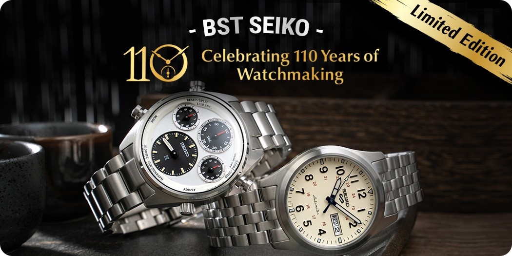 Chính thức mở bán BST Seiko Kỷ niệm 110 năm - Phiên bản giới hạn