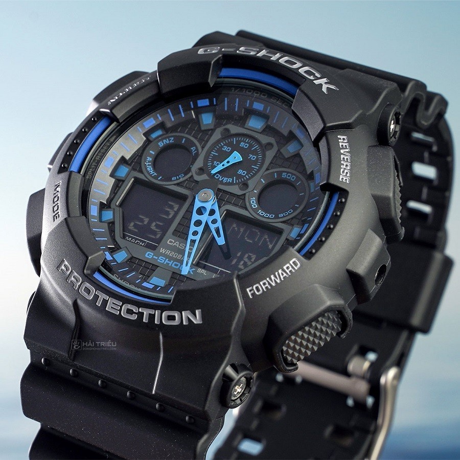Đồng hồ G-Shock GA-100-1A2NDR - ảnh 4