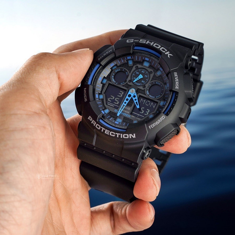 Đồng hồ G-Shock GA-100-1A2NDR - ảnh 3