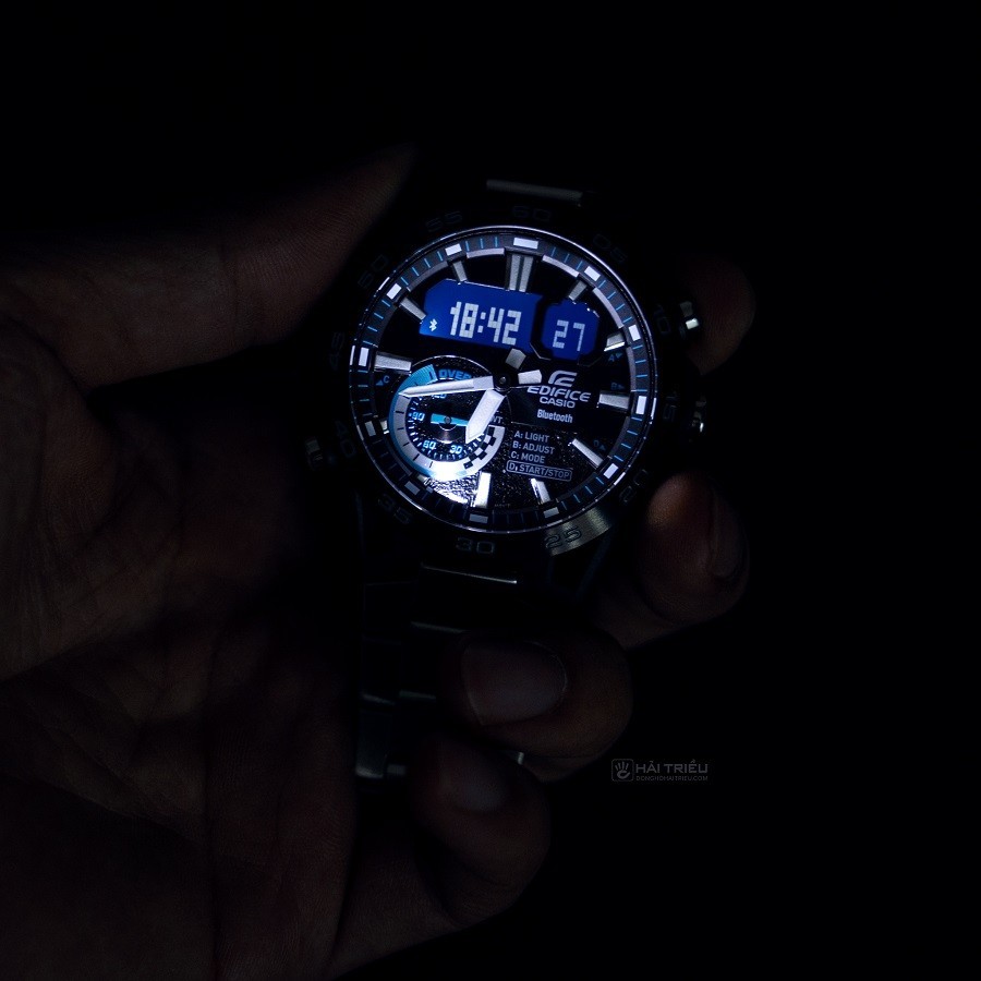 Đồng hồ Casio Edifice ECB-40DB-1ADF - ảnh 5