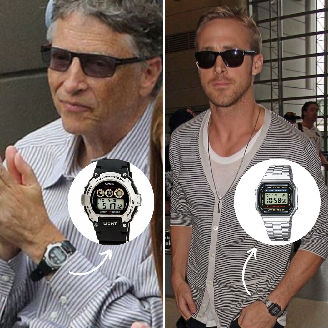 Đồng hồ điện tử Casio và người nổi tiếng 