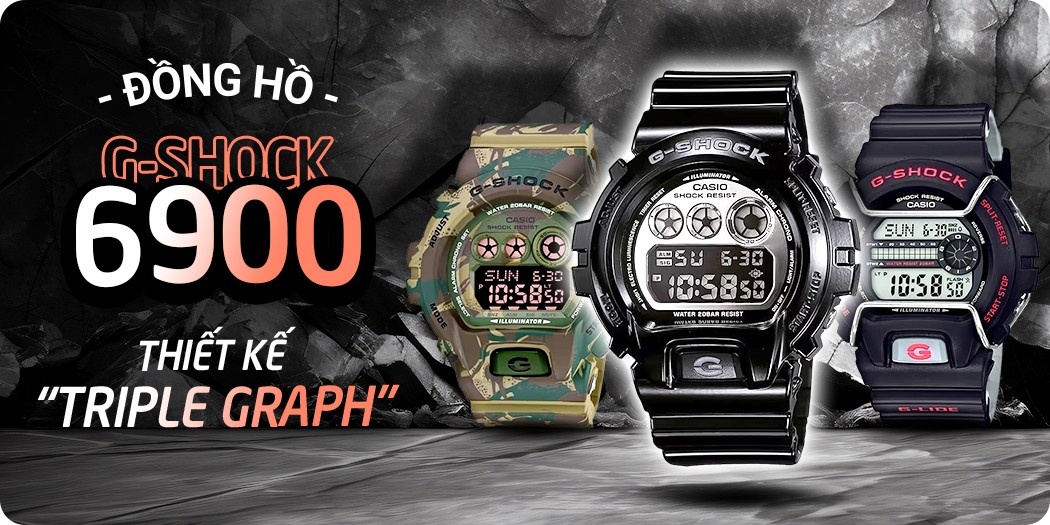 Đồng hồ G-Shock 6900 Series - Ảnh 1