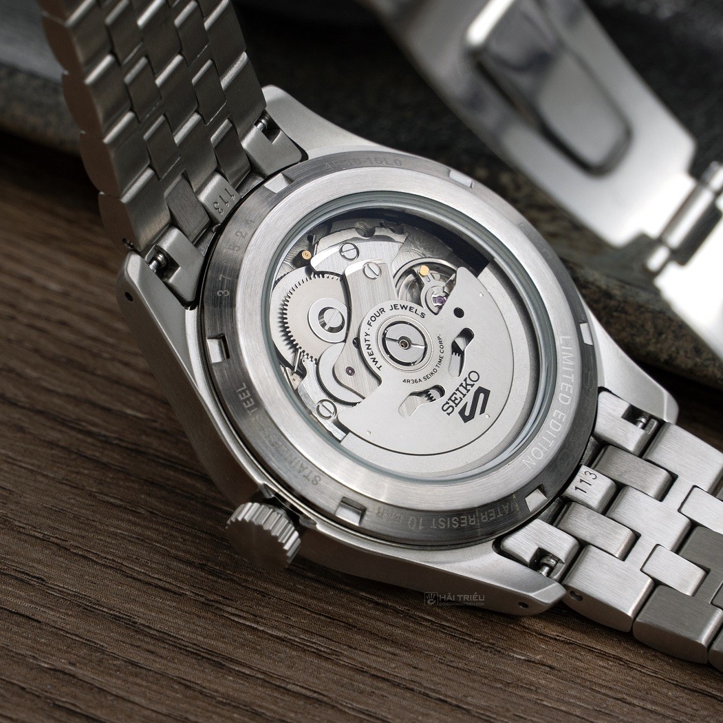 Cỗ máy cơ 4R36 trên đồng hồ Seiko Watchmaking 110th Anniversary