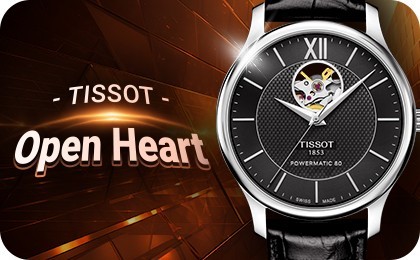 Đồng hồ Tissot Open Heart
