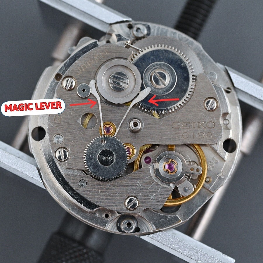 Hé lộ cơ chế đằng sau đòn bẩy ma thuật Magic Lever của Seiko - Ảnh 1