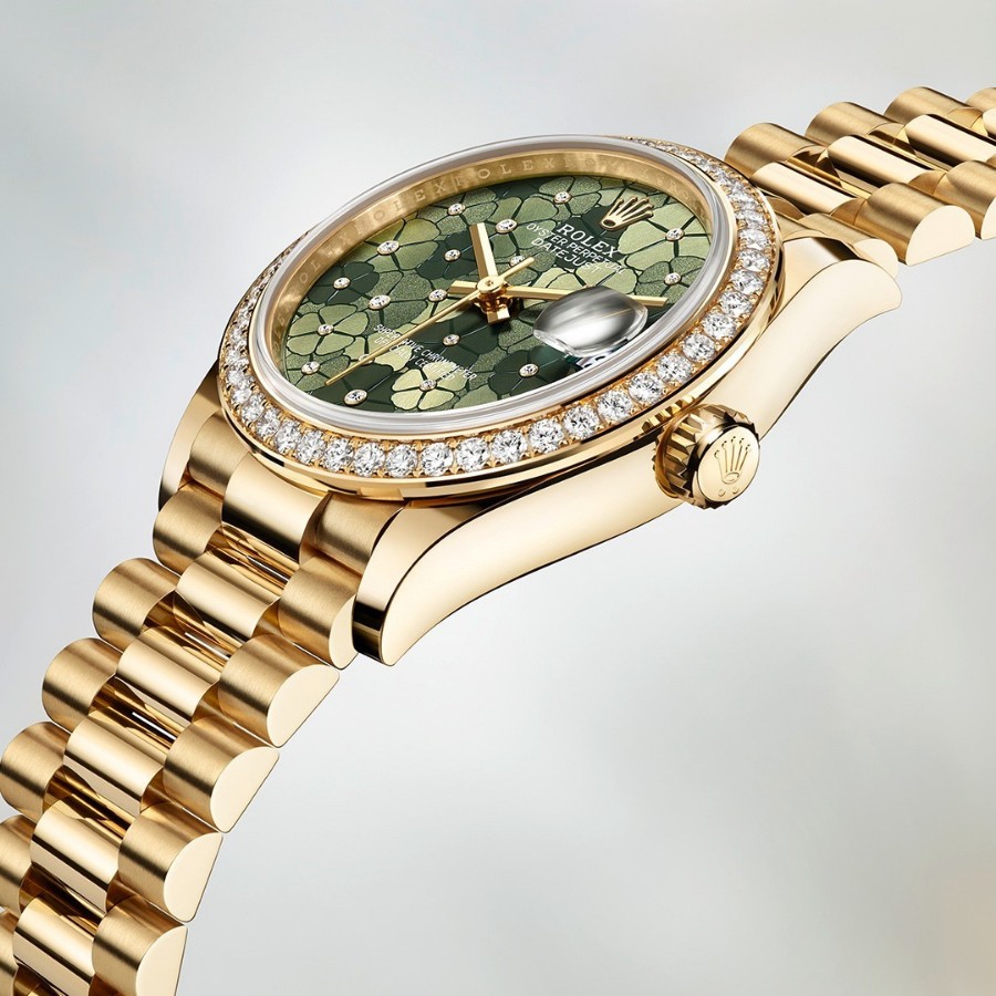 Các kiểu dây đồng hồ kim loại - dây President của Rolex - ảnh 3