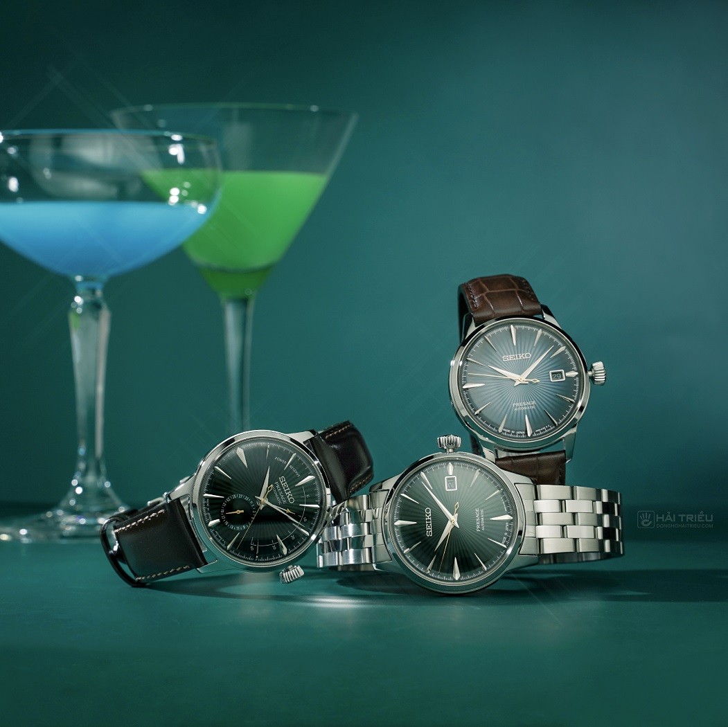 Đồng hồ Seiko Presage Cocktail lấy cảm hứng từ văn hóa Cocktail của Nhật Bản