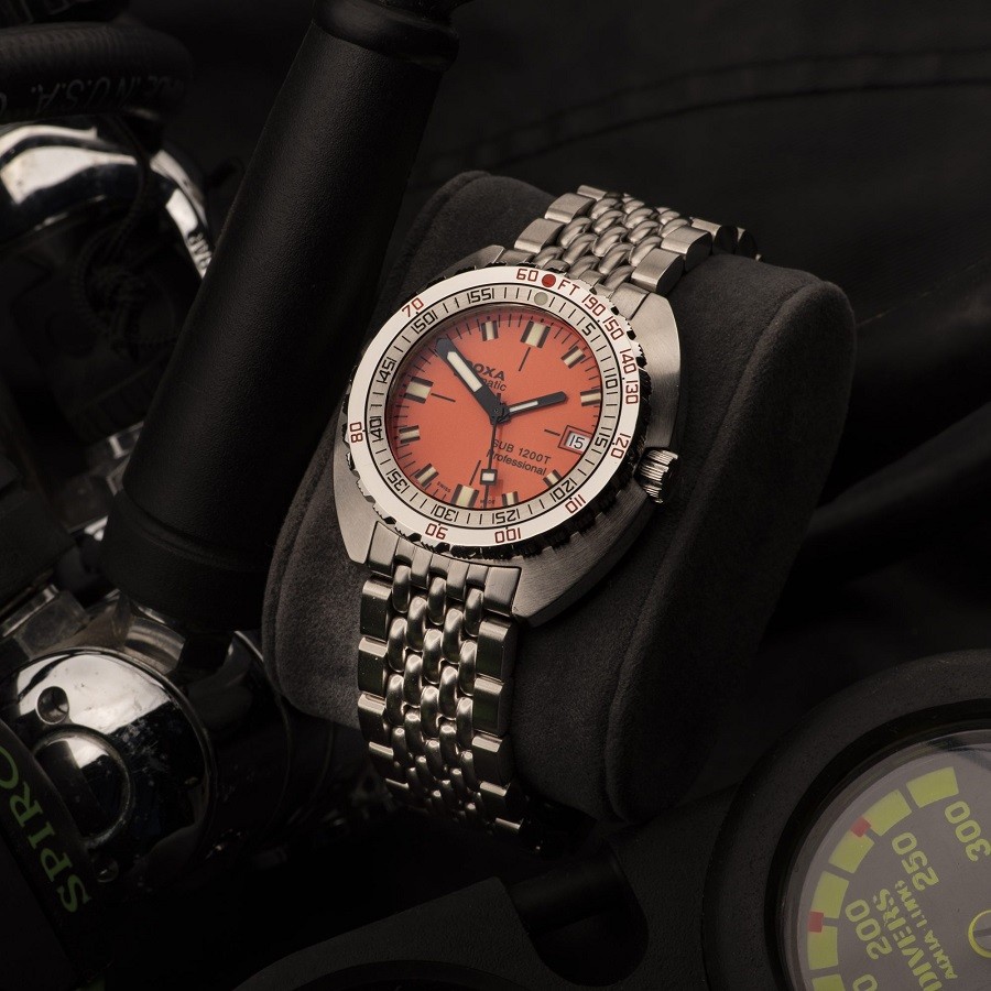 Doxa Sub mặt cam - ảnh 6