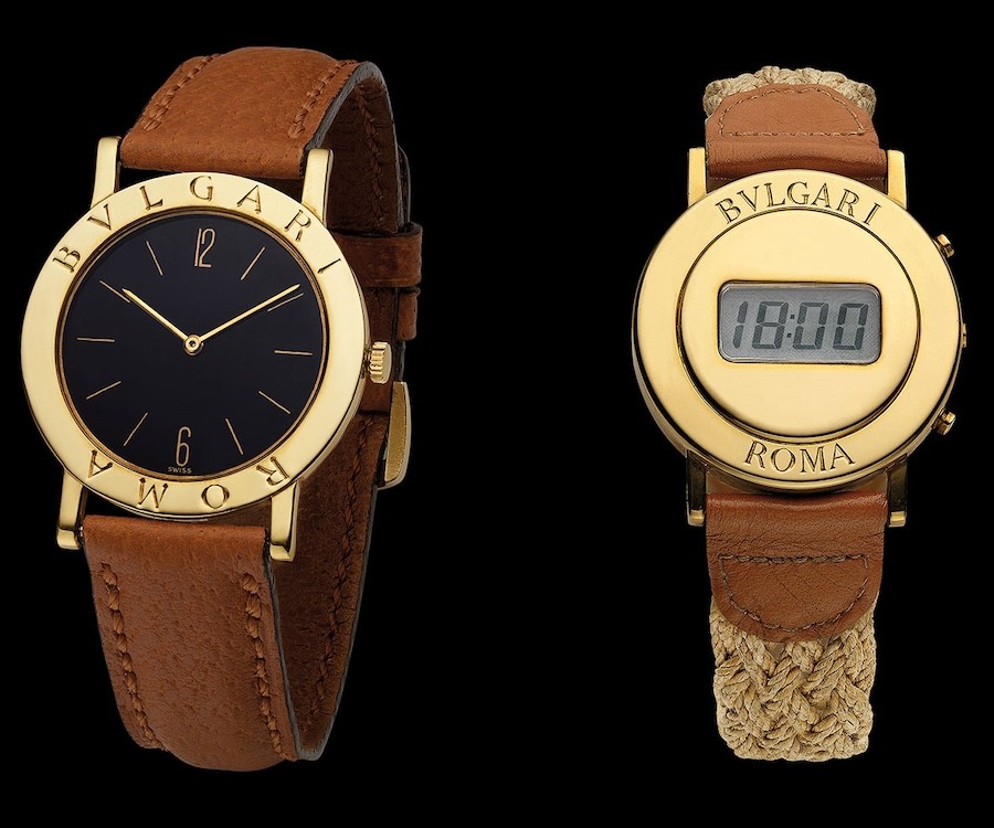 Bulgari Bulgari năm 1977 (trái) và chiếc đồng hồ kỹ thuật số sang trọng năm 1975 - Ảnh 13