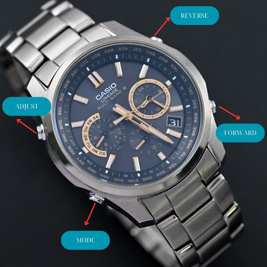 Casio Lineage Multiband 6 mang đến vẻ đẹp sang trọng cho người đeo