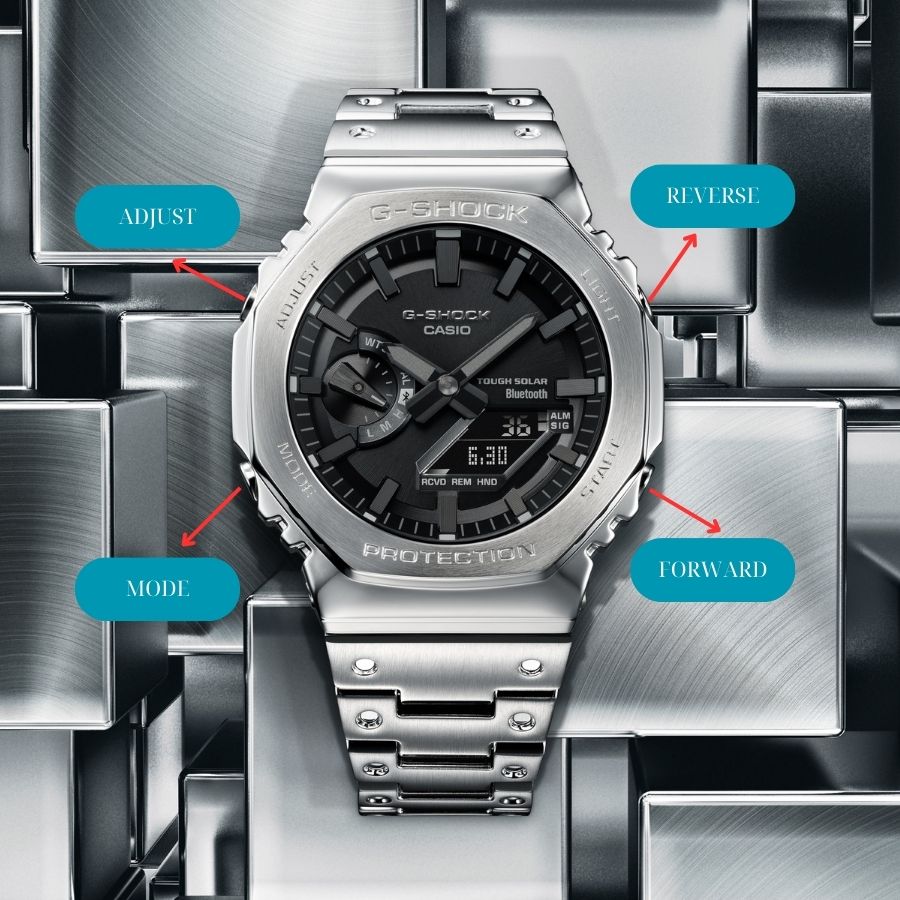 Cách chỉnh giờ đếm ngược trên Casio G-Shock - ảnh 5