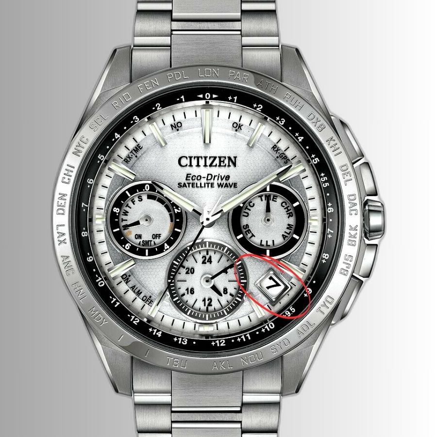 Mức chỉ số Light-Level Indicator được hiển thị trên mặt đồng hồ Eco Drive - Ảnh 4