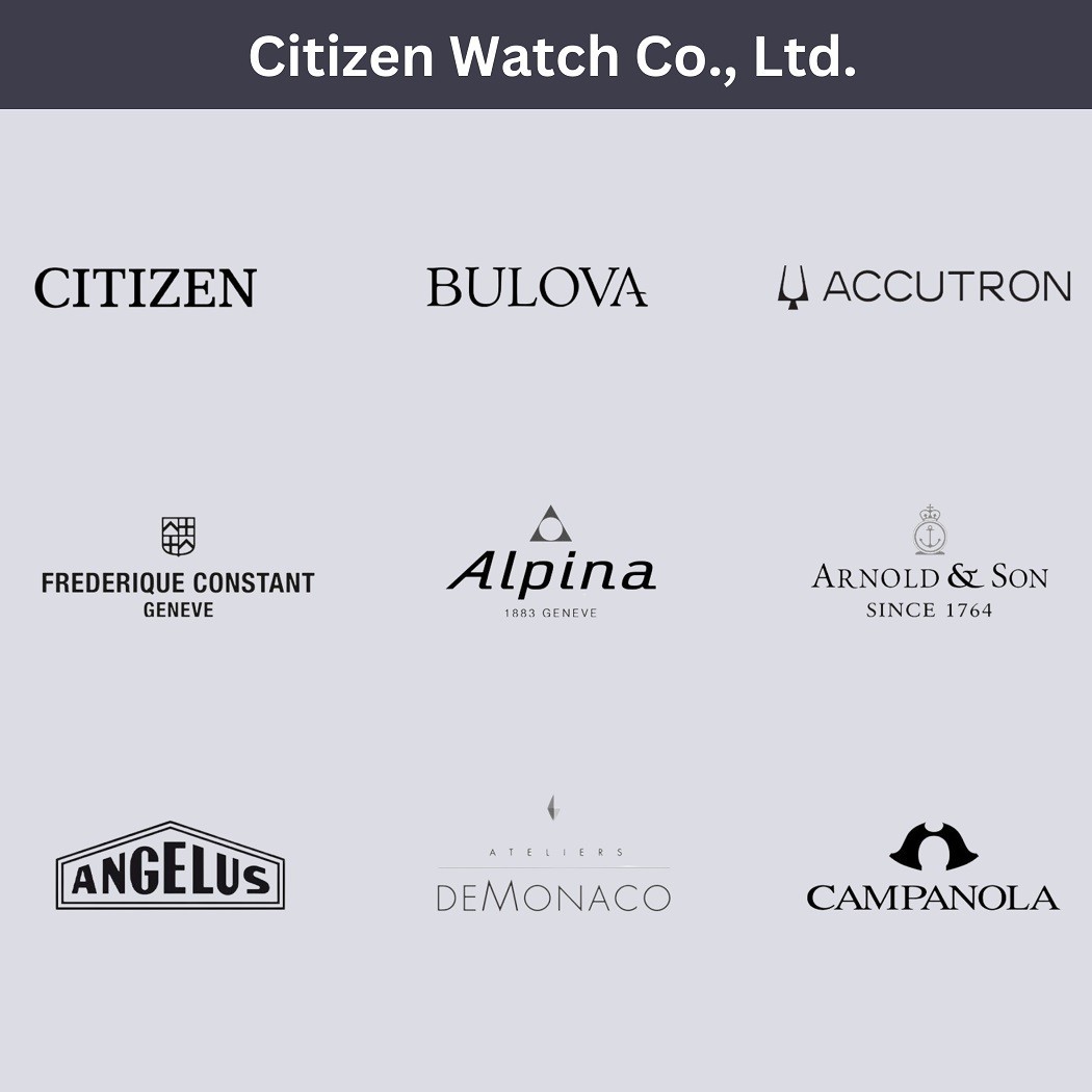 Các thương hiệu thuộc tập đoàn Citizen Group