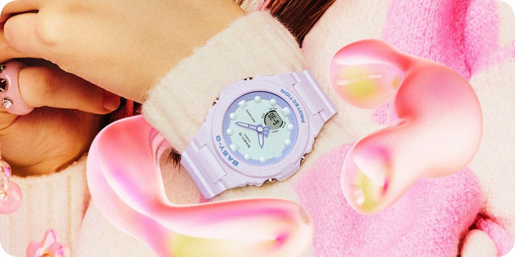Đồng hồ Casio G Shock màu Tím đẹp, 1 đổi 1, BH 5 năm