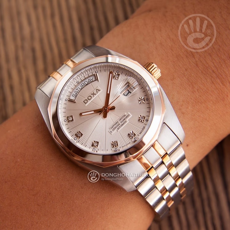 Doxa là một trong những thương hiệu đồng hồ Thuỵ Sỹ ứng dụng Incabloc trong bộ máy - Ảnh 6
