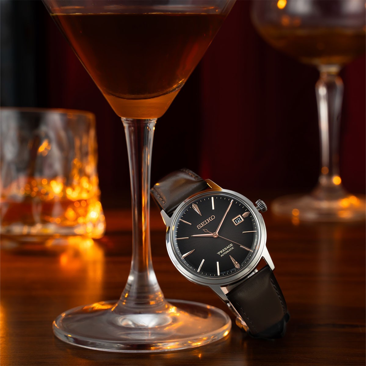 Đồng Hồ Seiko Presage Cocktail Time SRPJ17J1 Chính Hãng 100%