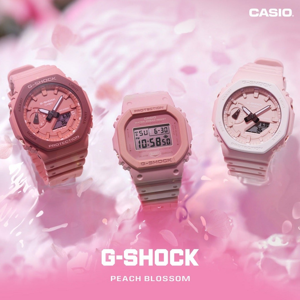 Đồng hồ G Shock WR20Bar phiên bản ngọt ngào dành cho nữ