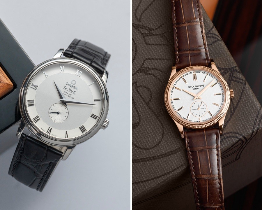 Omega De Ville Prestige Small Seconds, Patek Philippe Calatrava - ảnh 8