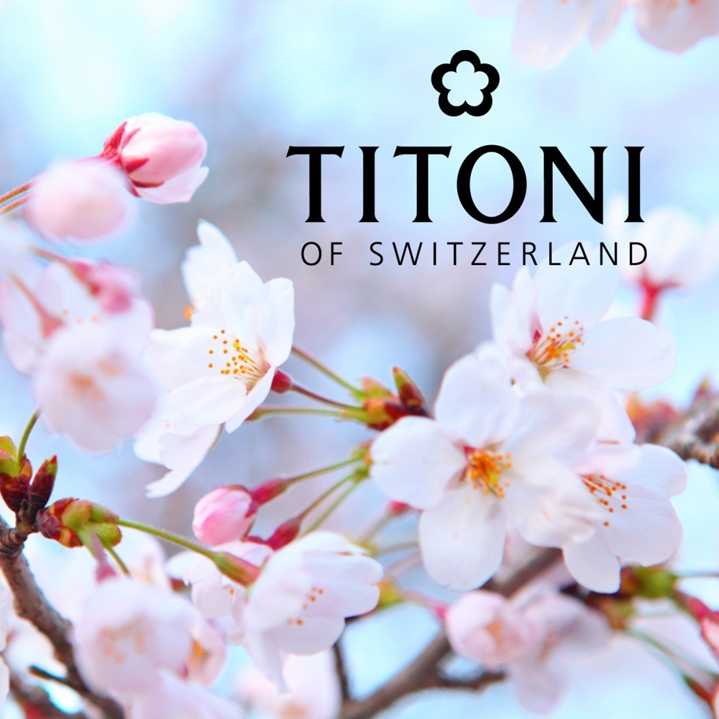 Logo Titoni lấy cảm hứng từ hoa mận Trung Quốc