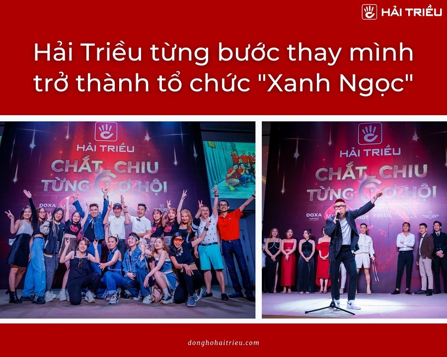 Hải Triều từng bước thay mình trở thành tổ chức 