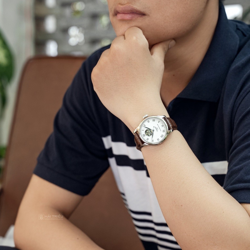 Đồng hồ Tissot 1853 dây da nam lịch lãm