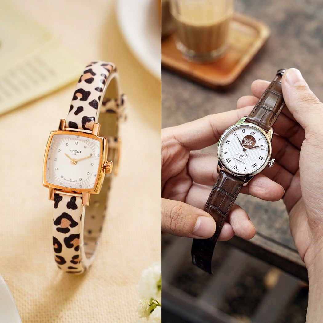 Các kiểu dáng dây đồng hồ Tissot 1853 dây da