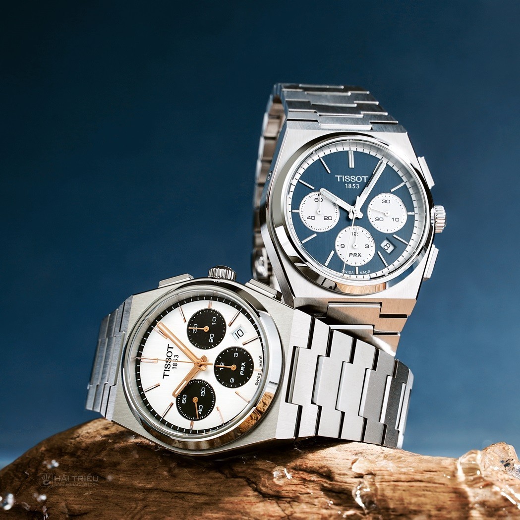 Tissot PRX Chronograph thiết kế mặt số hình thùng độc đáo