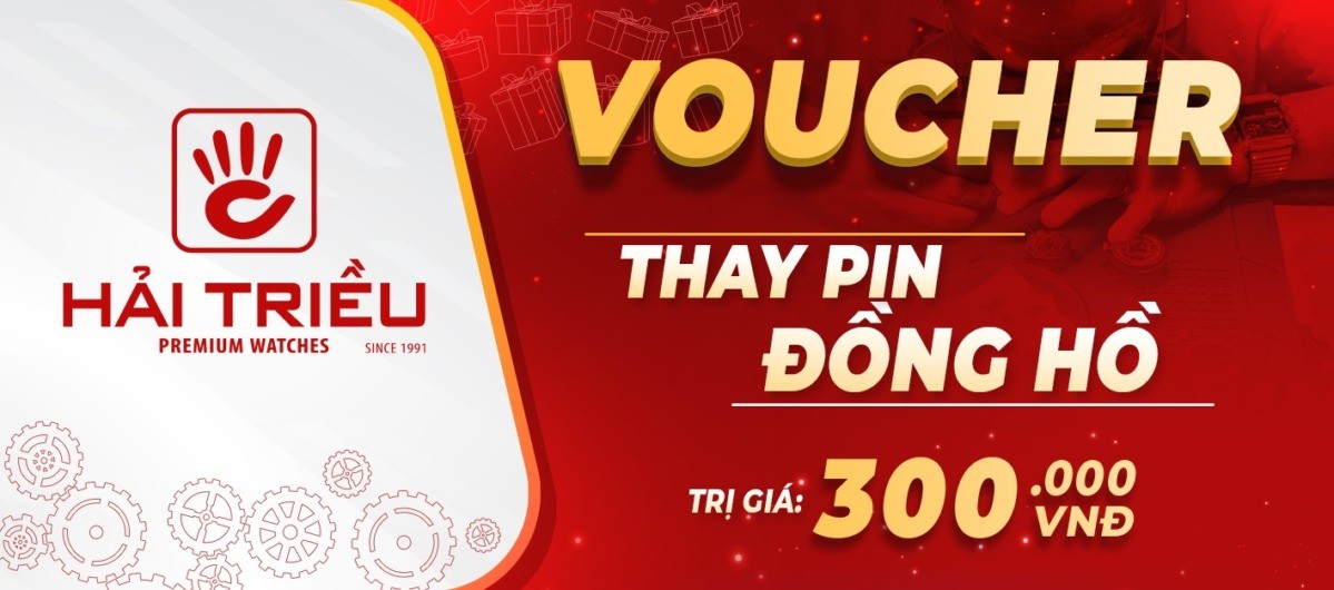 voucher thay pin dong ho