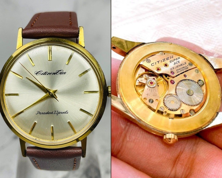 Citizen cổ bọc vàng Ace 14k - ảnh 1