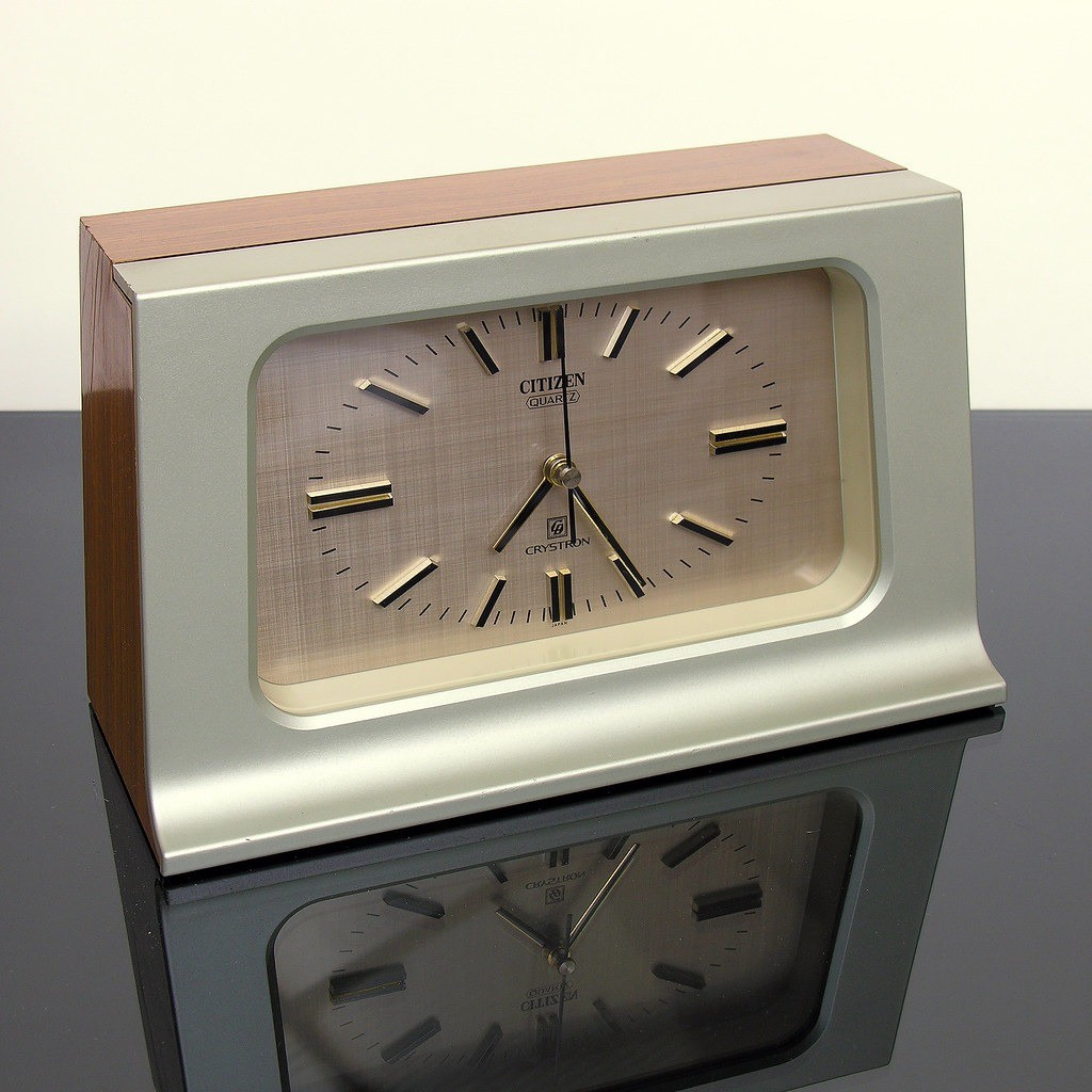 Citizen Crystron Clock - đồng hồ để bàn - ảnh 1