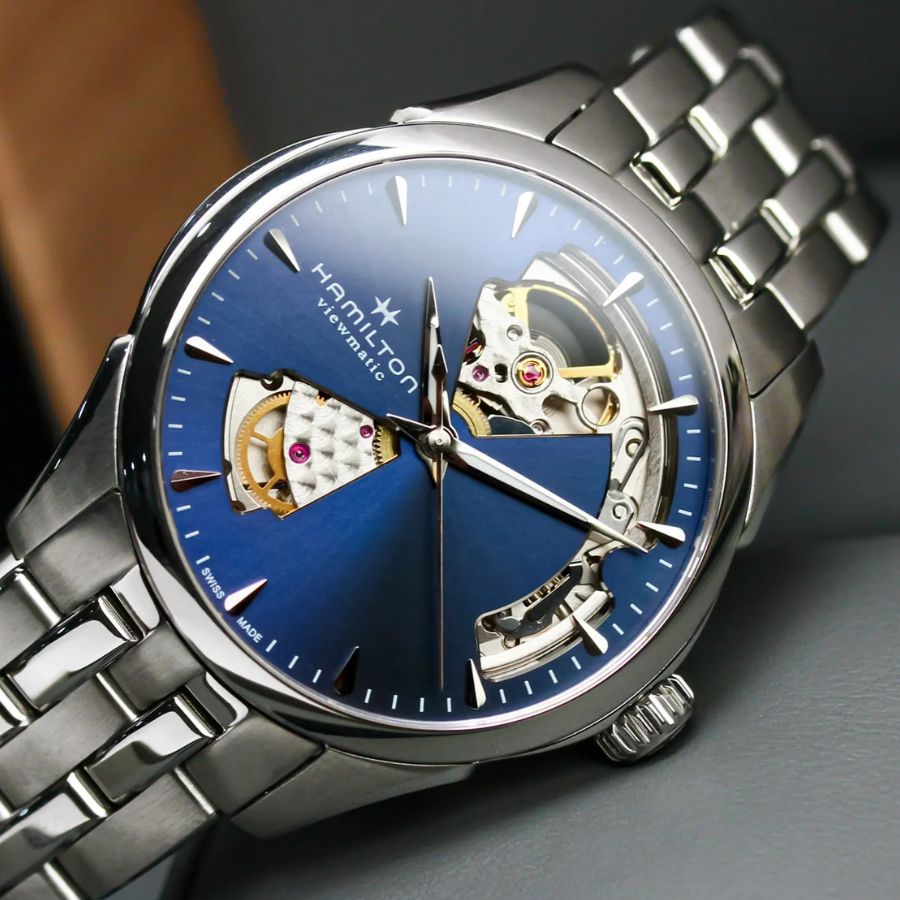Tìm hiểu đồng hồ Open Heart là gì? - Chiếc Hamilton JazzMaster Open Heart tuyệt đẹp - Hình 1