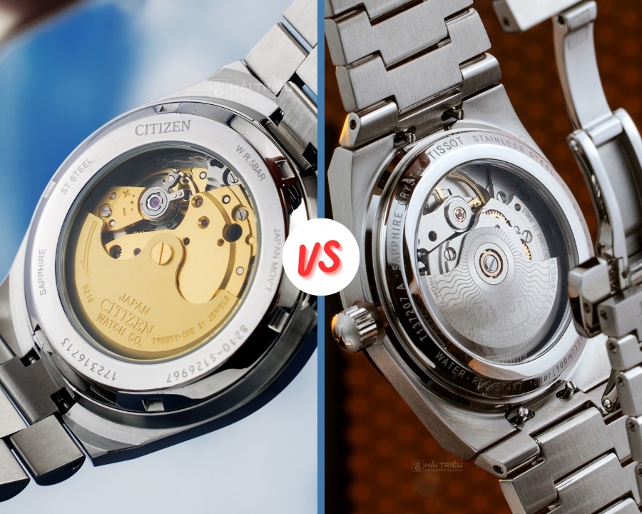 So sánh bộ máy cơ Citizen Tsuyosa và Tissot PRX - ảnh 3