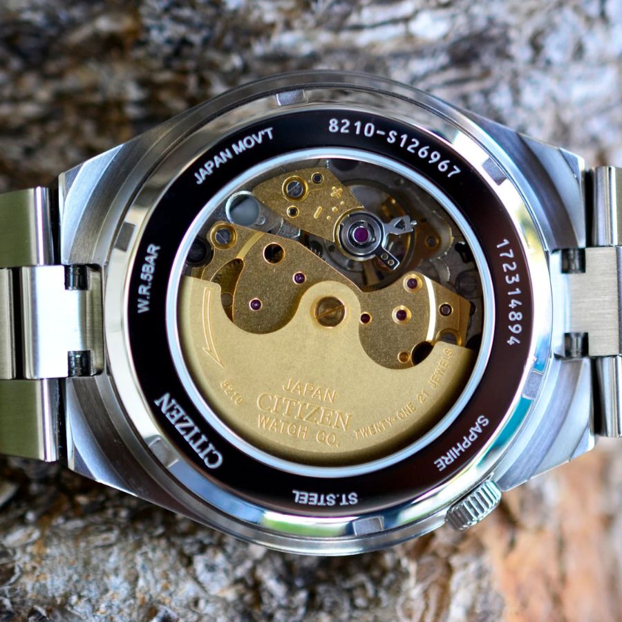 Những thông tin về bộ máy Nhật Bản Caliber 8210 của Citizen-Hình 3