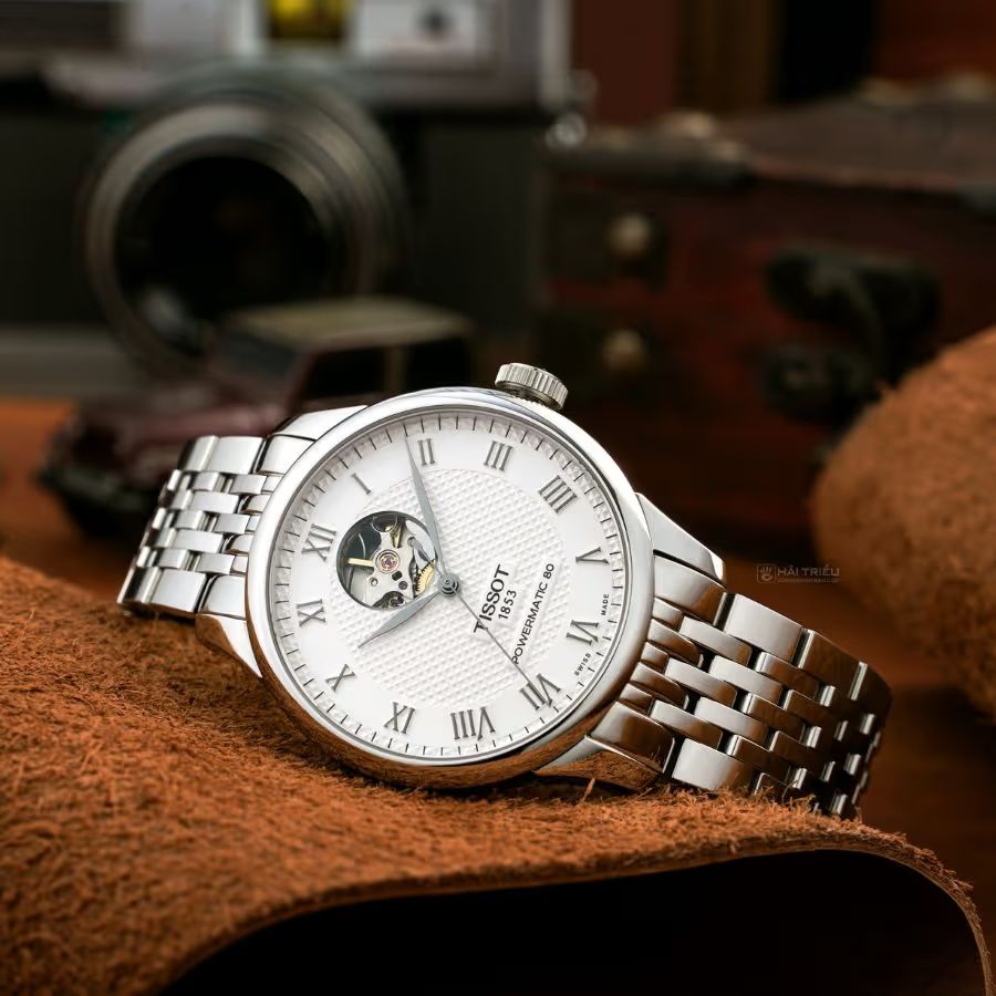 Đồng hồ Tissot Le Locle T006.407.11.033.02 Open Heart  - Hình 5