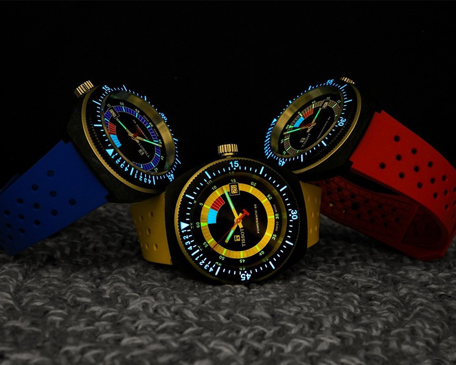 6 màu Super-LumiNova ở Tissot Sideral - ảnh 7