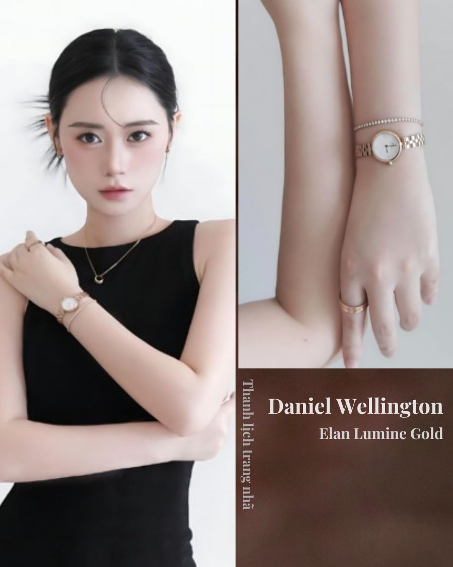 Review đồng hồ DW Elan Lumine Rose Gold -DW00100717 - 2