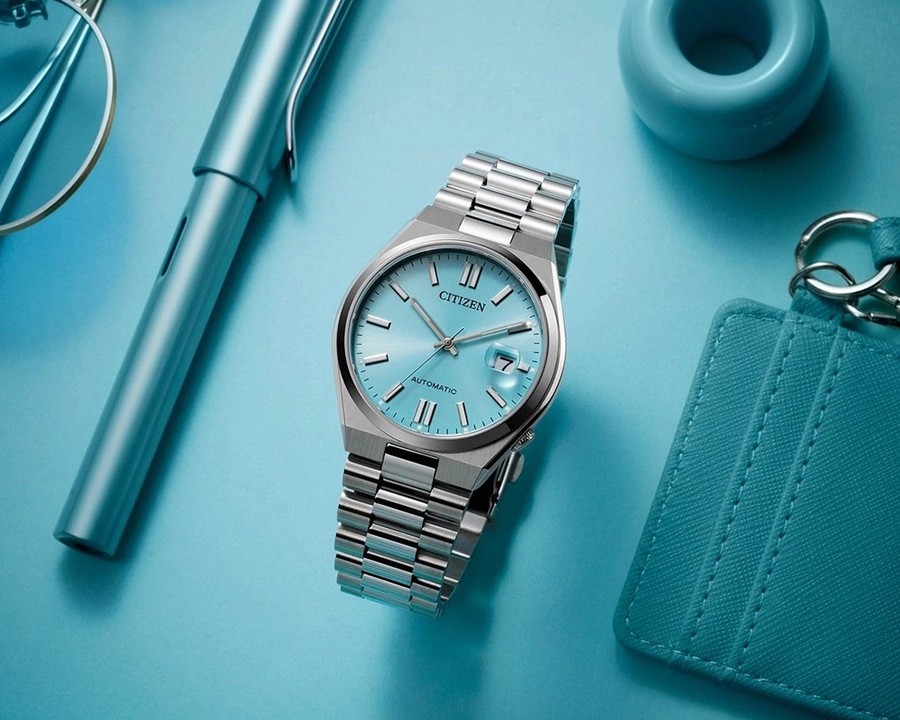 Giải mã sức hút của đồng hồ Citizen Tsuyosa Tiffany Blue