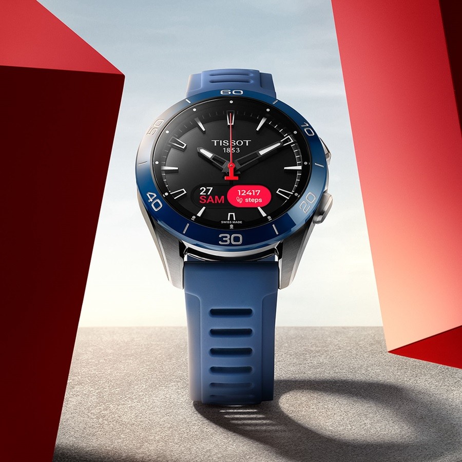 Mặt số Tissot T-Touch sẽ hiển thị số bước chân bạn đi được - ảnh 2
