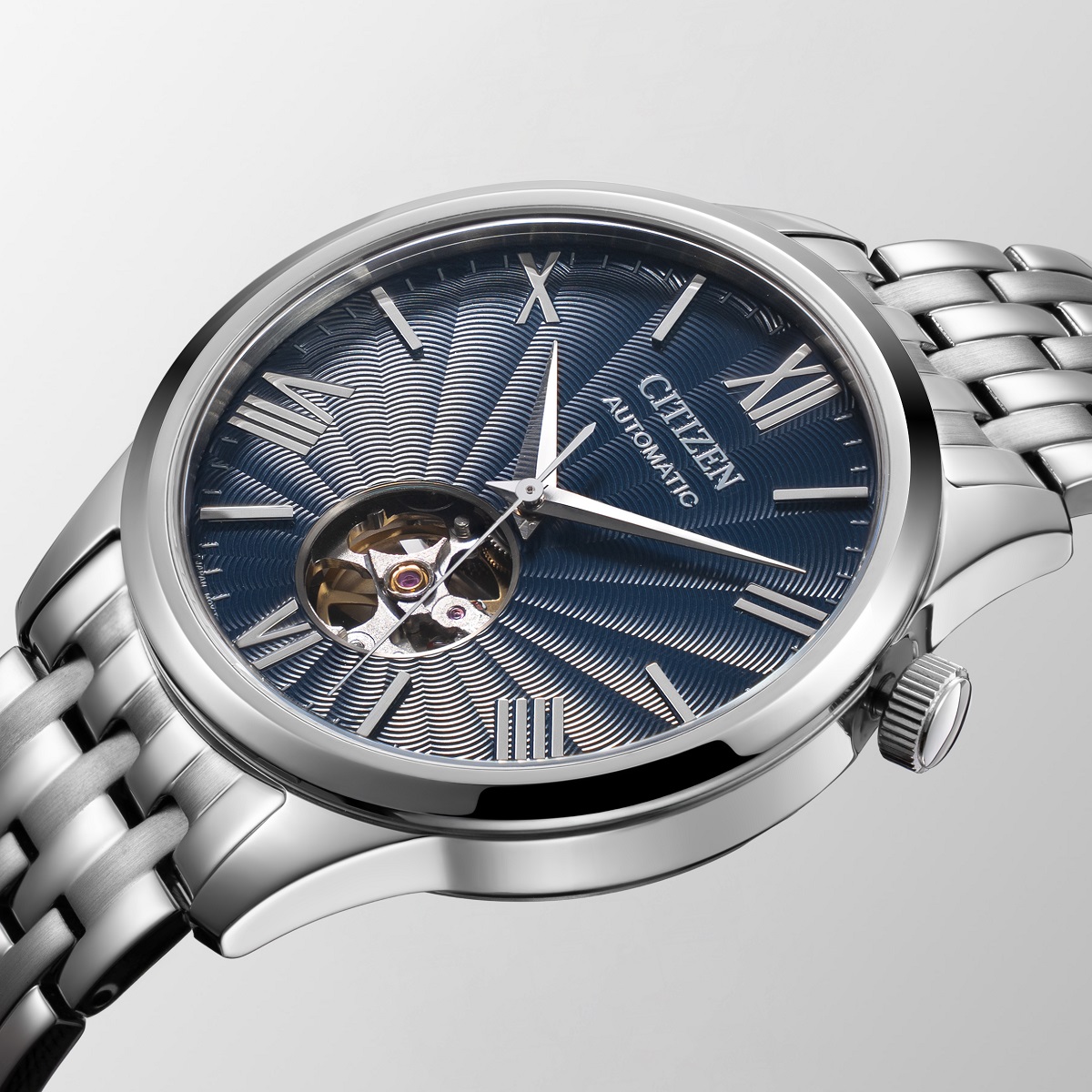 Đồng hồ Citizen Automatic Open Heart NH9130-84L - Ảnh 4