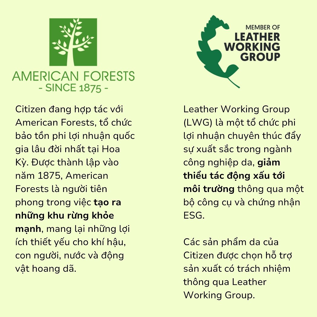 Citizen hợp tác với nhiều tổ chức phi lợi nhuận