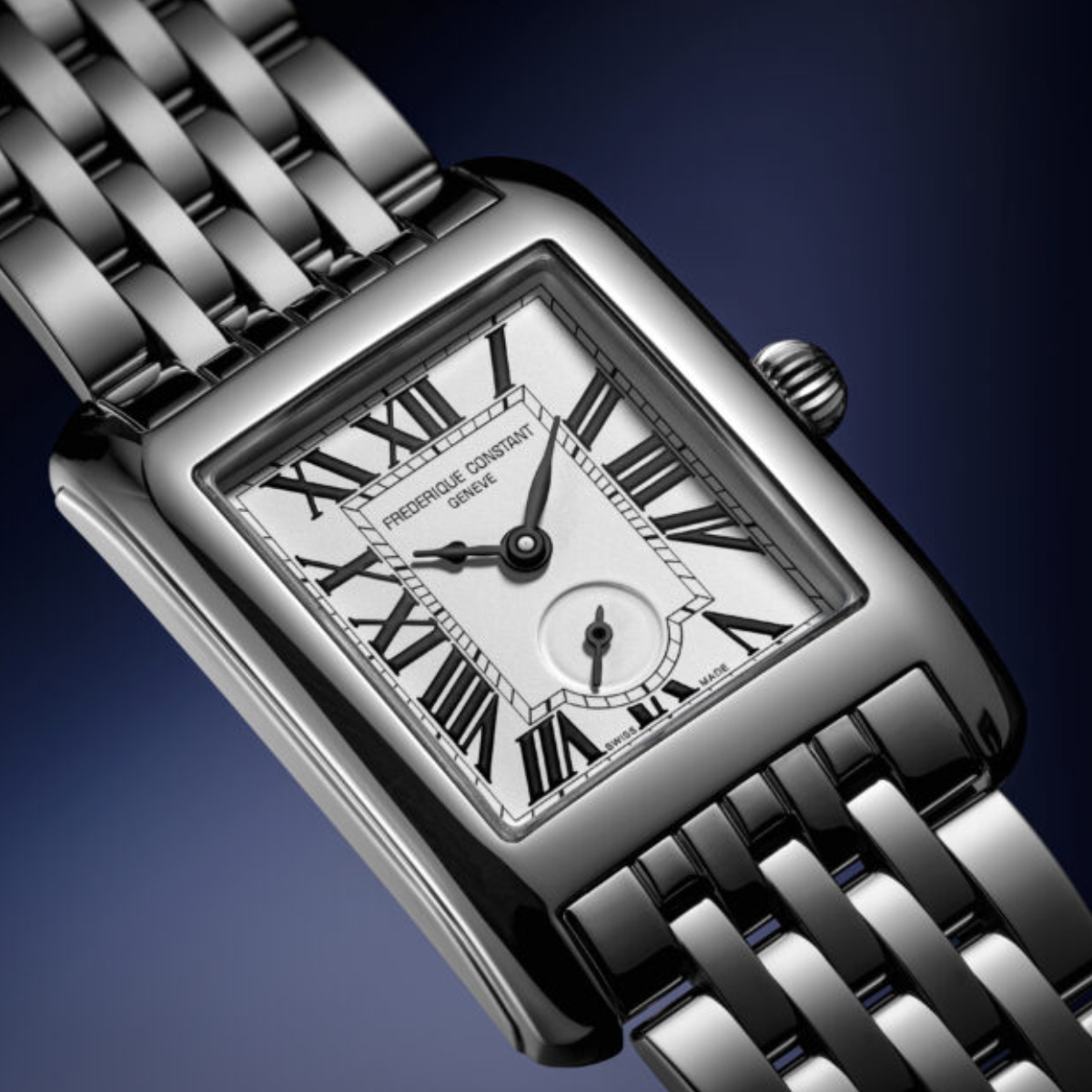Đồng hồ Frederique Constant Classics Carrée FC-235S2C6B - Ảnh 5