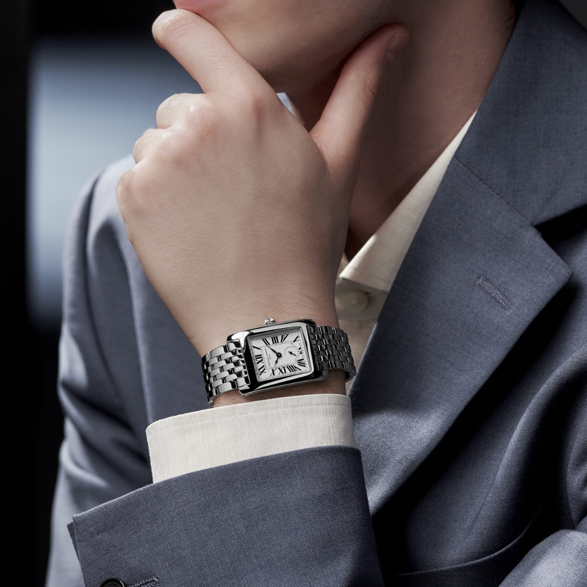 Đồng hồ Frederique Constant Classics Carrée FC-235S2C6B - Ảnh 7