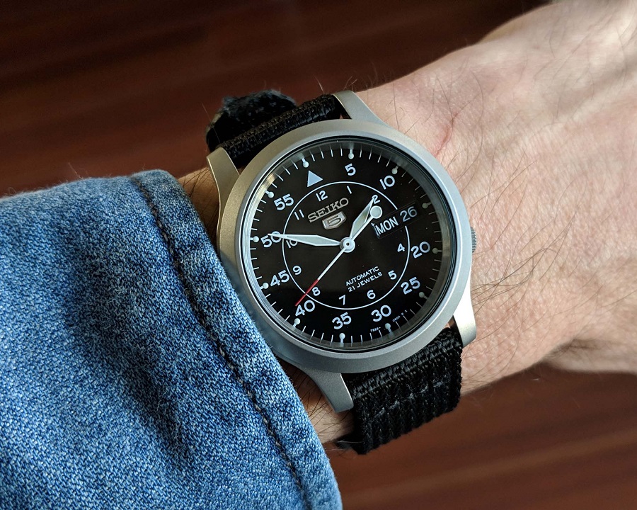 Đồng hồ Seiko 5 Field SNK809 - ảnh 1