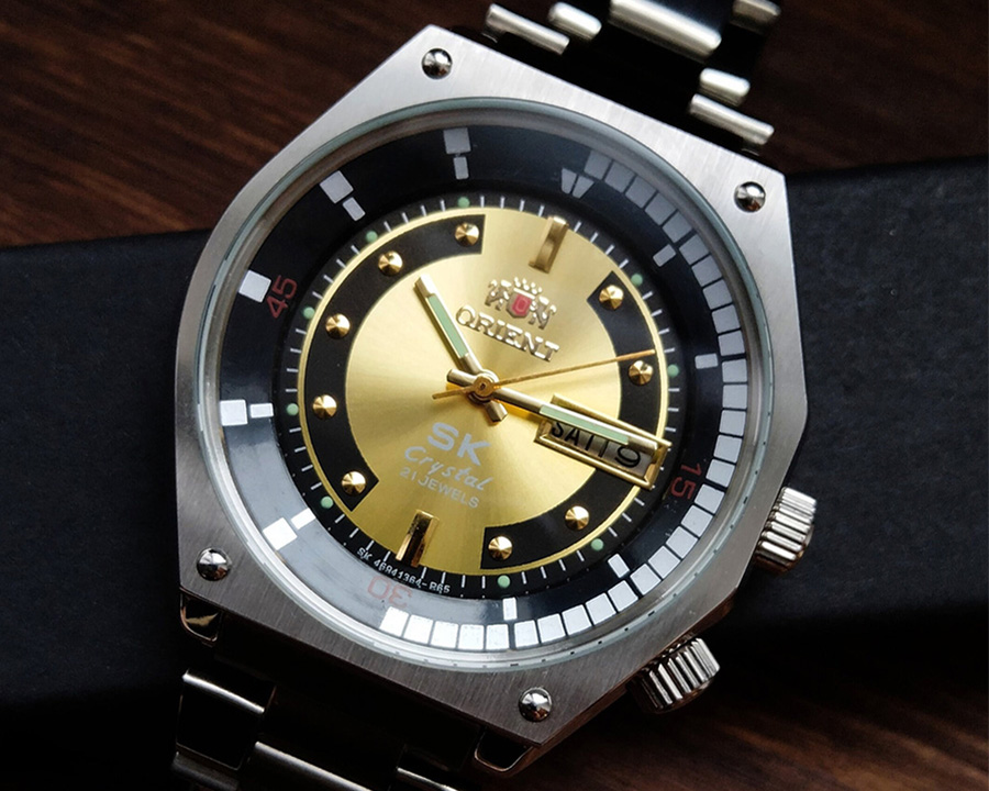 Đánh giá đồng hồ Orient SK Crystal 21 Jewels 70s huyền thoại