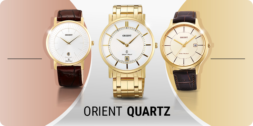 Đồng hồ Orient Quartz (máy Pin) chính hãng 100%, góp 0%