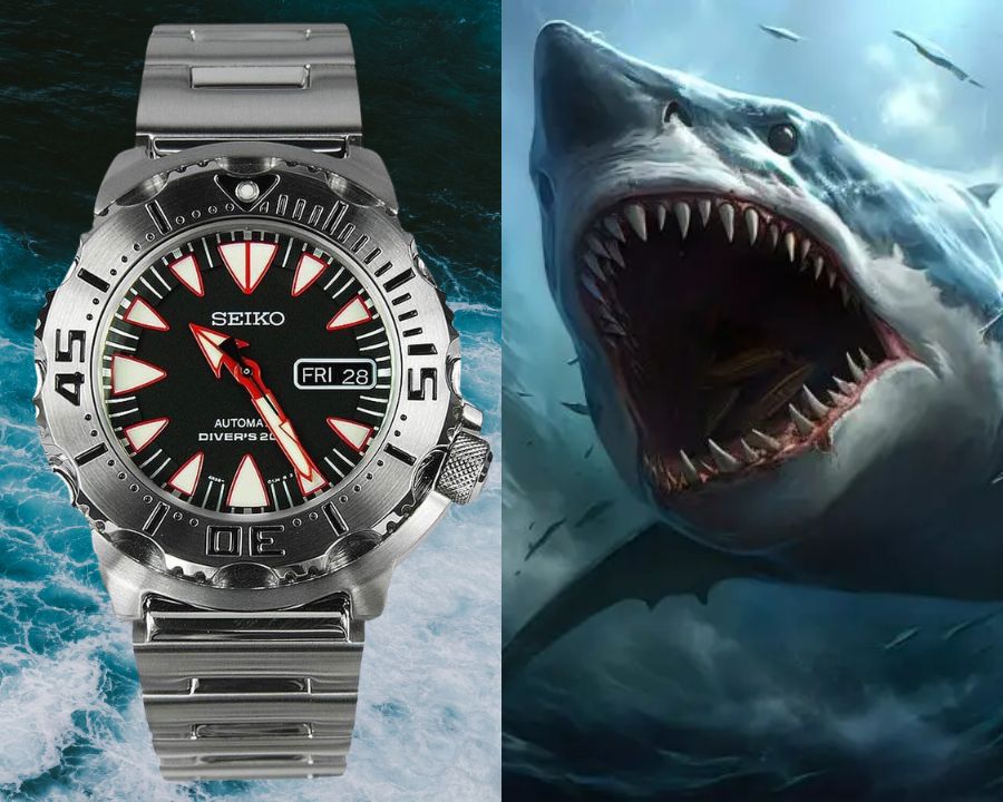 Đặc điểm nhận diện đồng hồ Seiko Monster "răng cá mập" - Hình 1