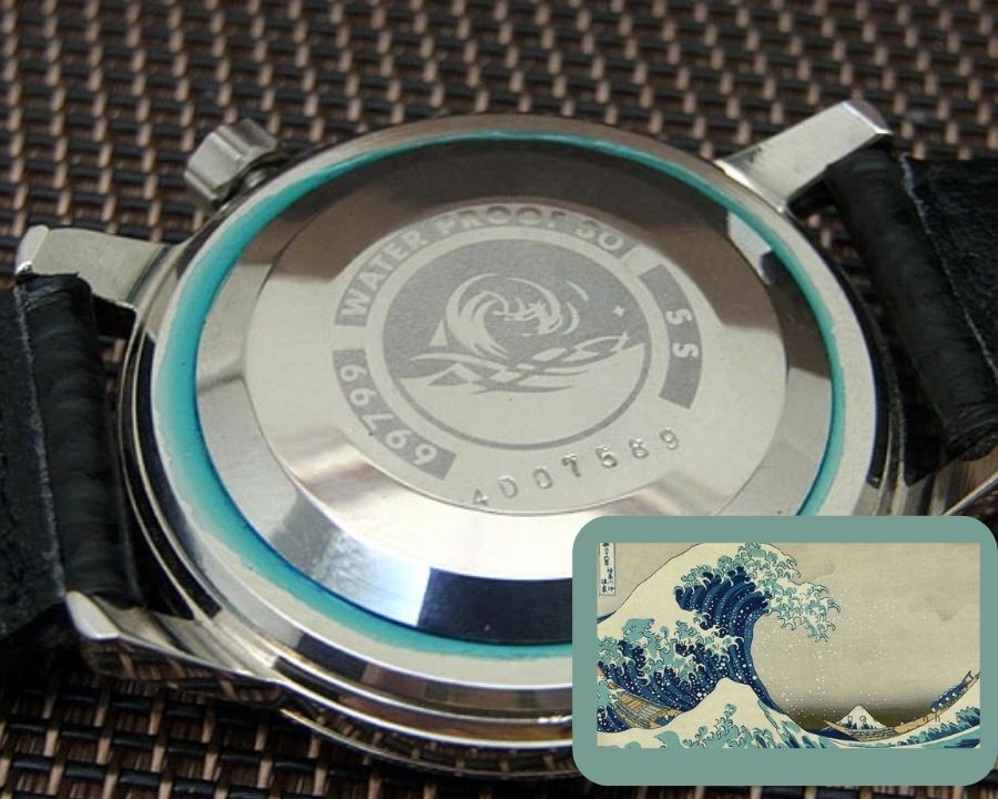 Họa tiết sóng thần nổi bật "The Great Wave off Kanagawa" và Seiko Silver Wave - Hình 2