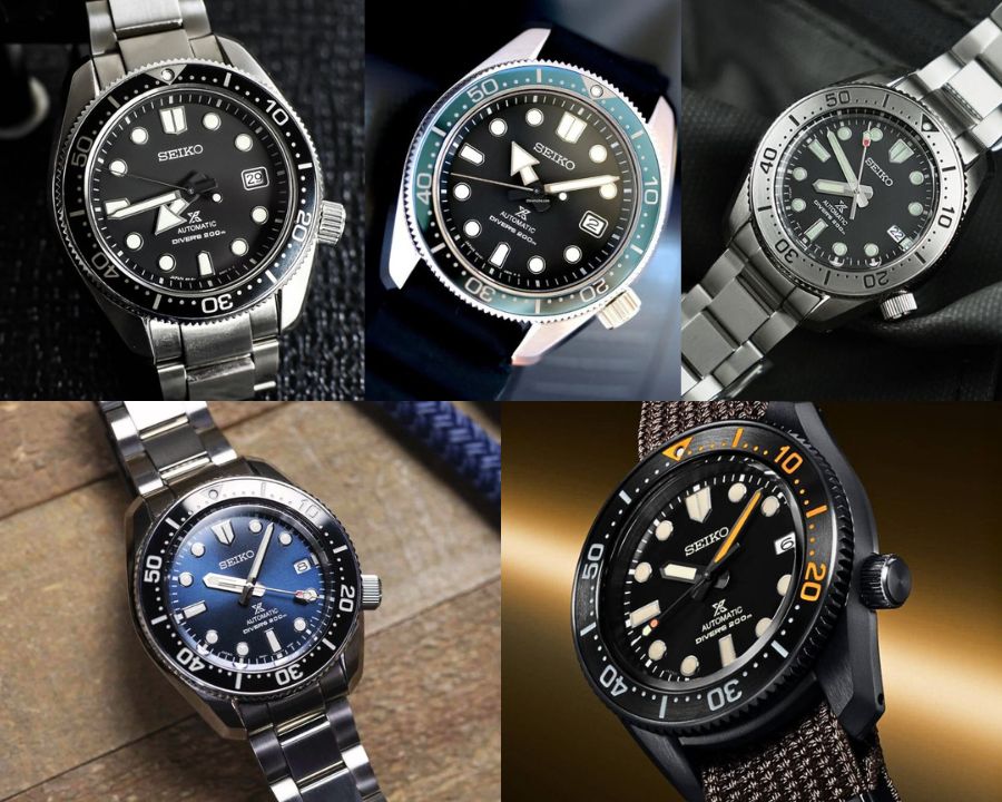 Seiko Marine Master 200 và các số hiệu của chúng